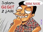 gambar salam gigit jari bbm naik lagi