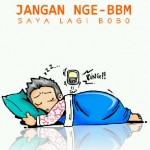 DP BBM Lucu Tidur Bobo