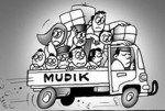 Kartun Mudik Aman